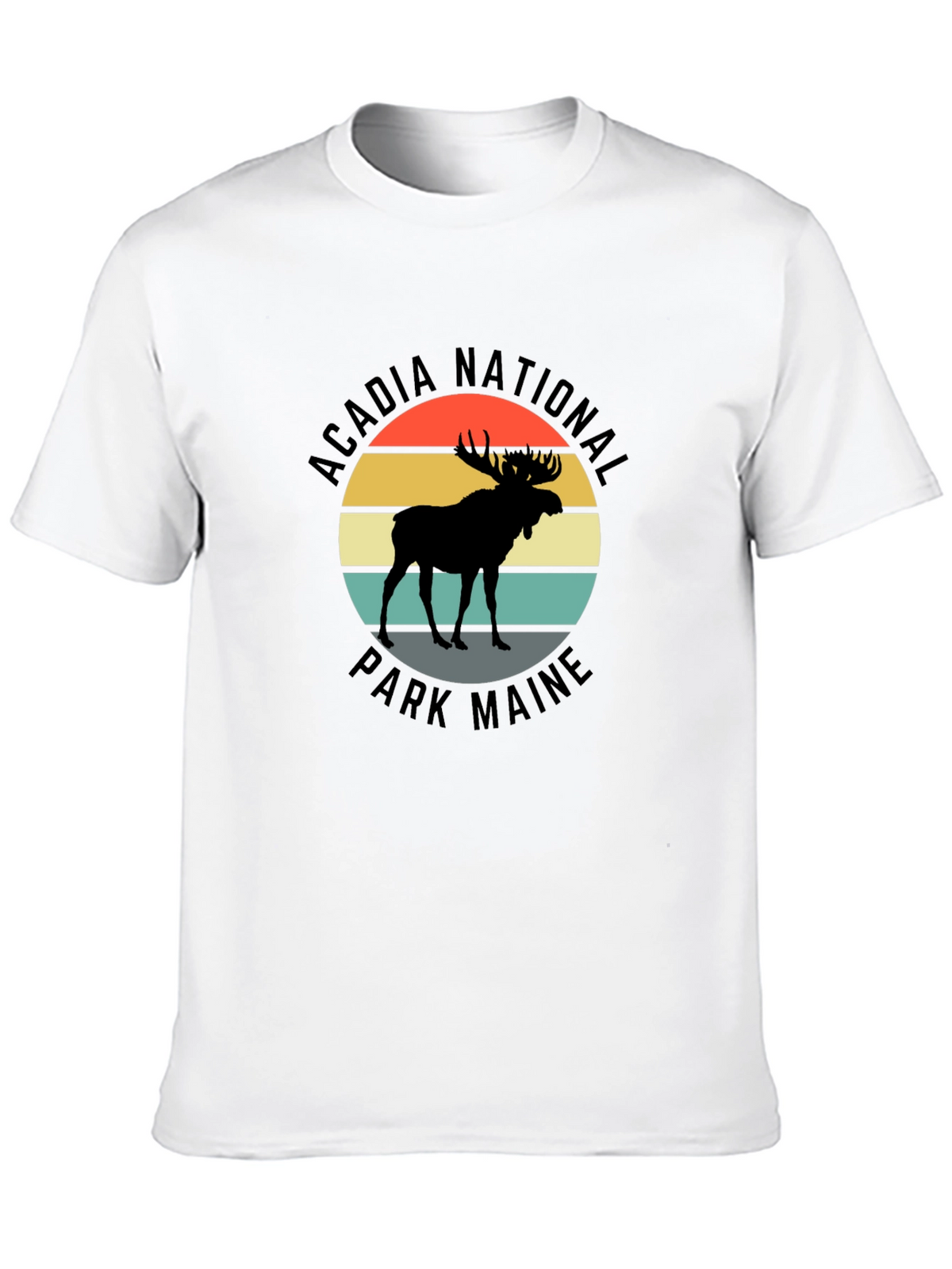 Acadia National Park Maine Moose T-Shirt