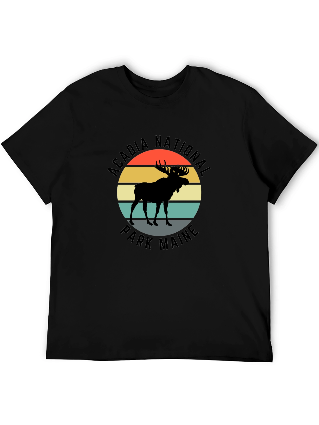 Acadia National Park Maine Moose T-Shirt