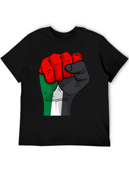 Pan-African Fist T-Shirt - Black Unity Pride Tee