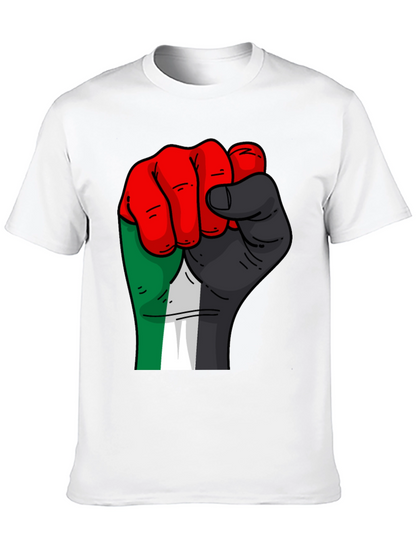 Pan-African Fist T-Shirt - Black Unity Pride Tee