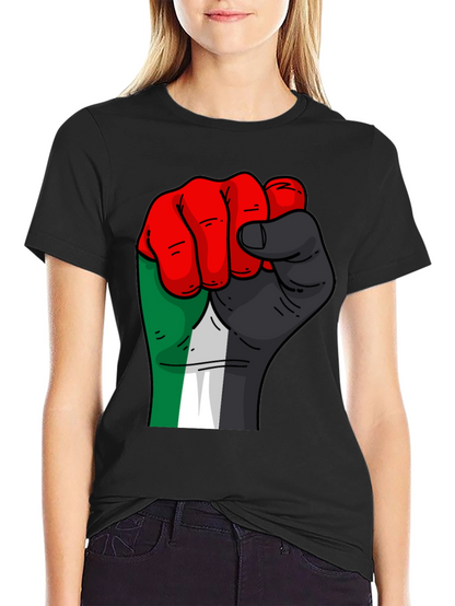 Pan-African Fist T-Shirt - Black Unity Pride Tee