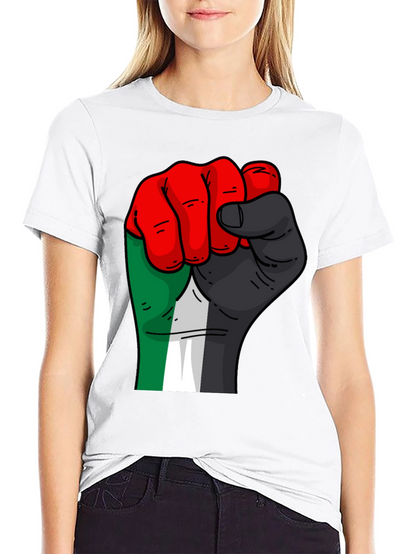 Pan-African Fist T-Shirt - Black Unity Pride Tee
