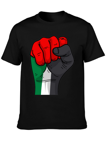 Pan-African Fist T-Shirt - Black Unity Pride Tee