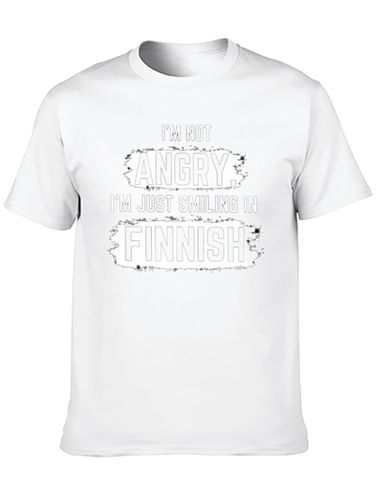 Funny Finnish Smiling T-Shirt