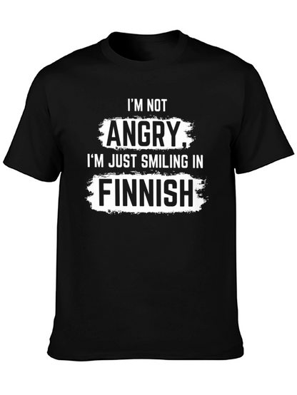 Funny Finnish Smiling T-Shirt