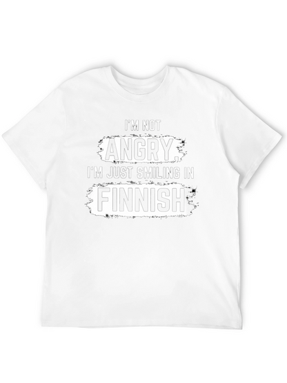 Funny Finnish Smiling T-Shirt