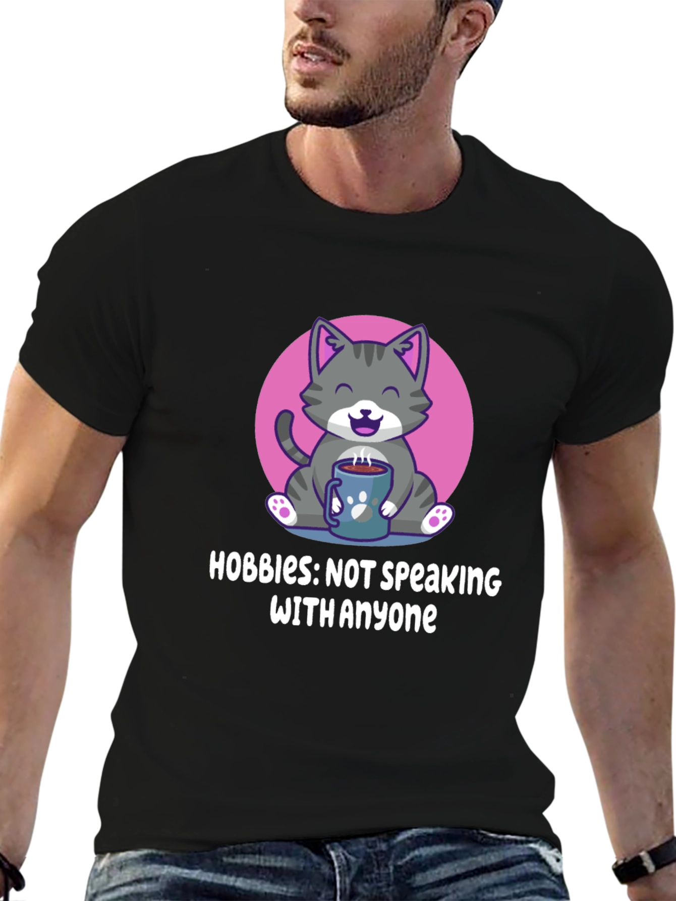 Hobbies: Not Speaking with Anyone T-Shirt