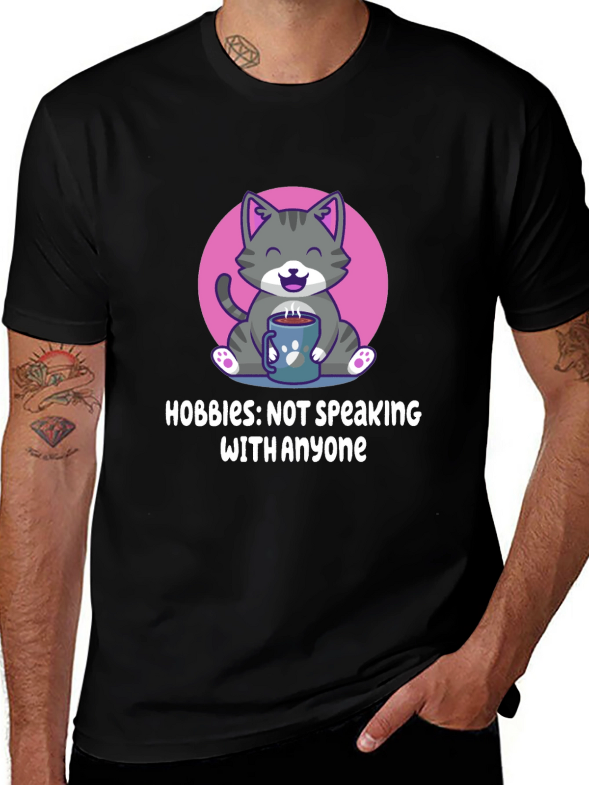 Hobbies: Not Speaking with Anyone T-Shirt