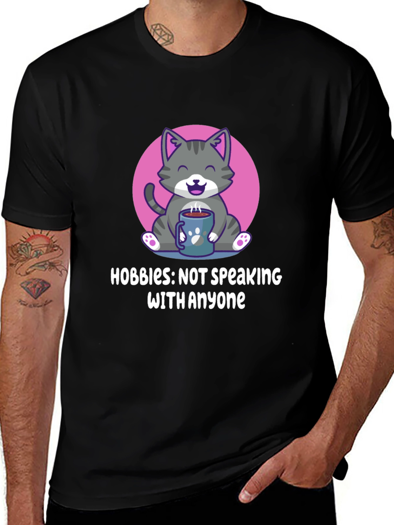 Hobbies: Not Speaking with Anyone T-Shirt