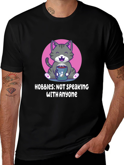 Hobbies: Not Speaking with Anyone T-Shirt