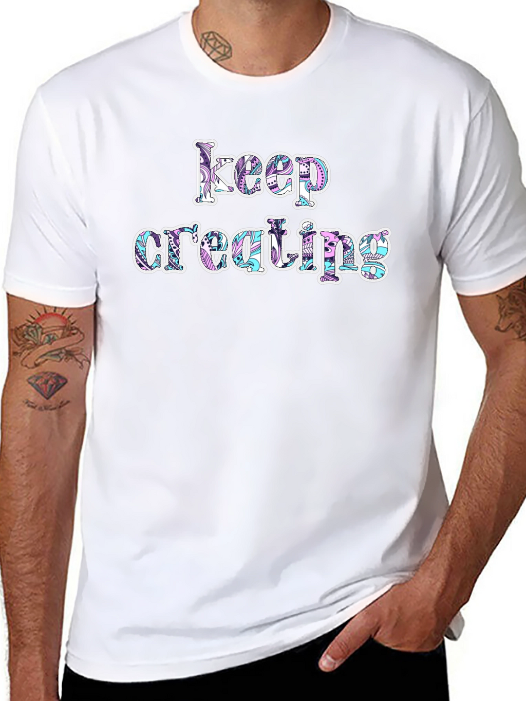 Keep Creating Graphic T-Shirt