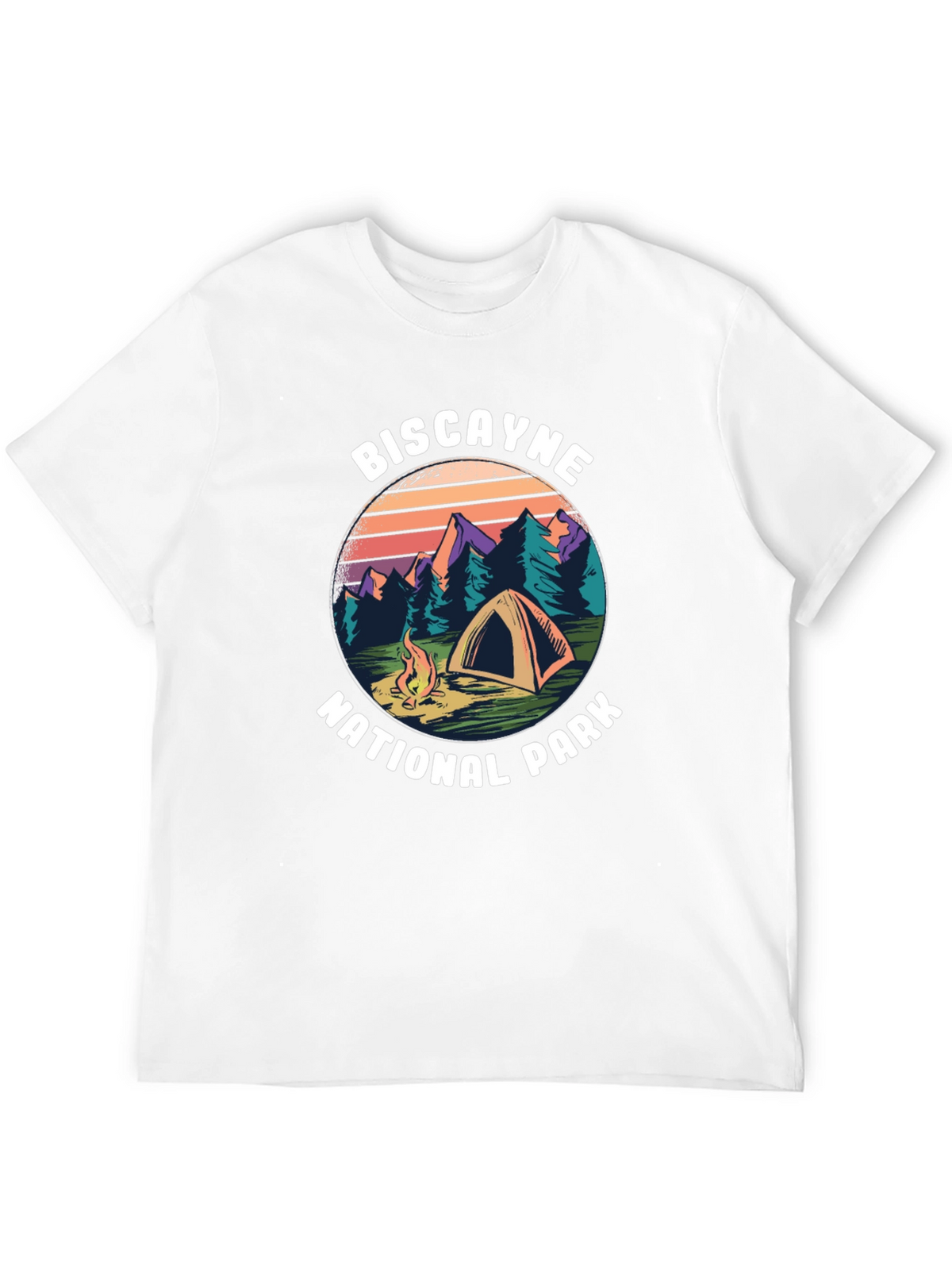 Biscayne National Park Camping T-Shirt