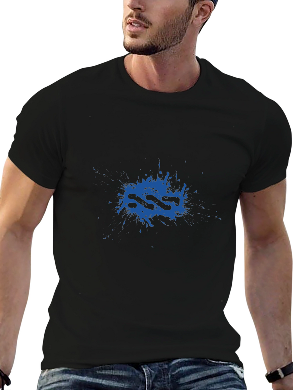 Abstract Graphic Tee - Modern Style