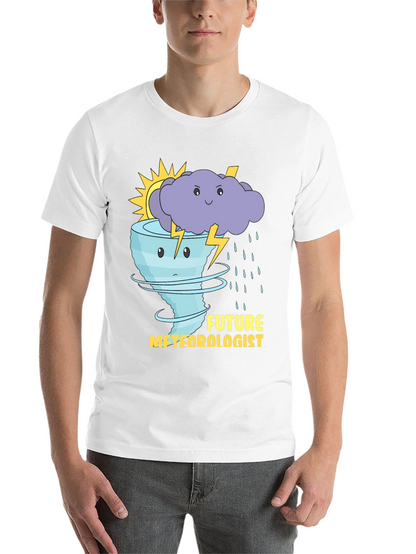 Future Meteorologist T-Shirt: Weather Cartoon Graphic Tee