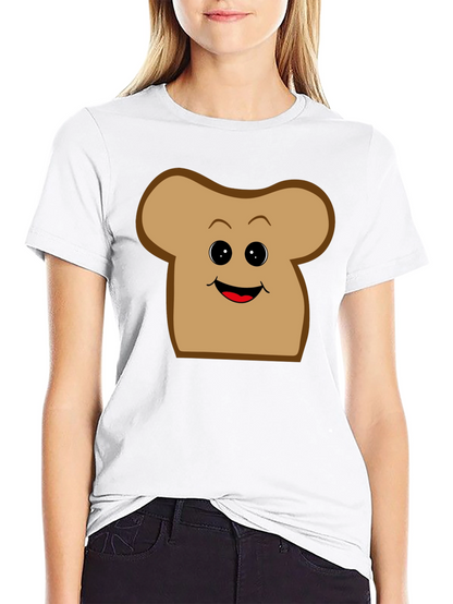 Toast Face Graphic T-Shirt
