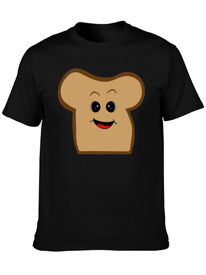 Toast Face Graphic T-Shirt