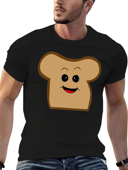 Toast Face Graphic T-Shirt