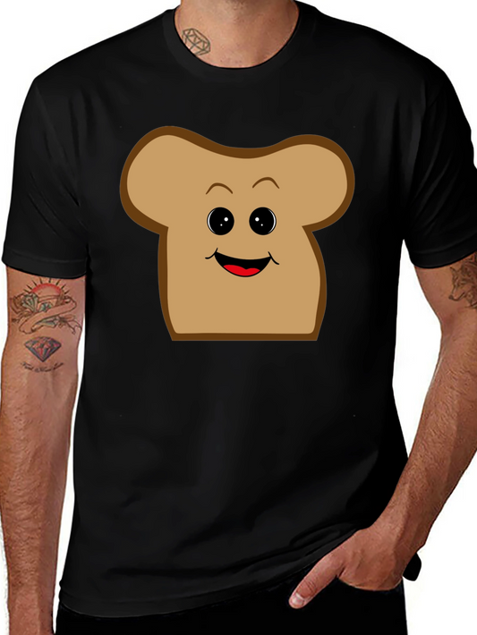 Toast Face Graphic T-Shirt