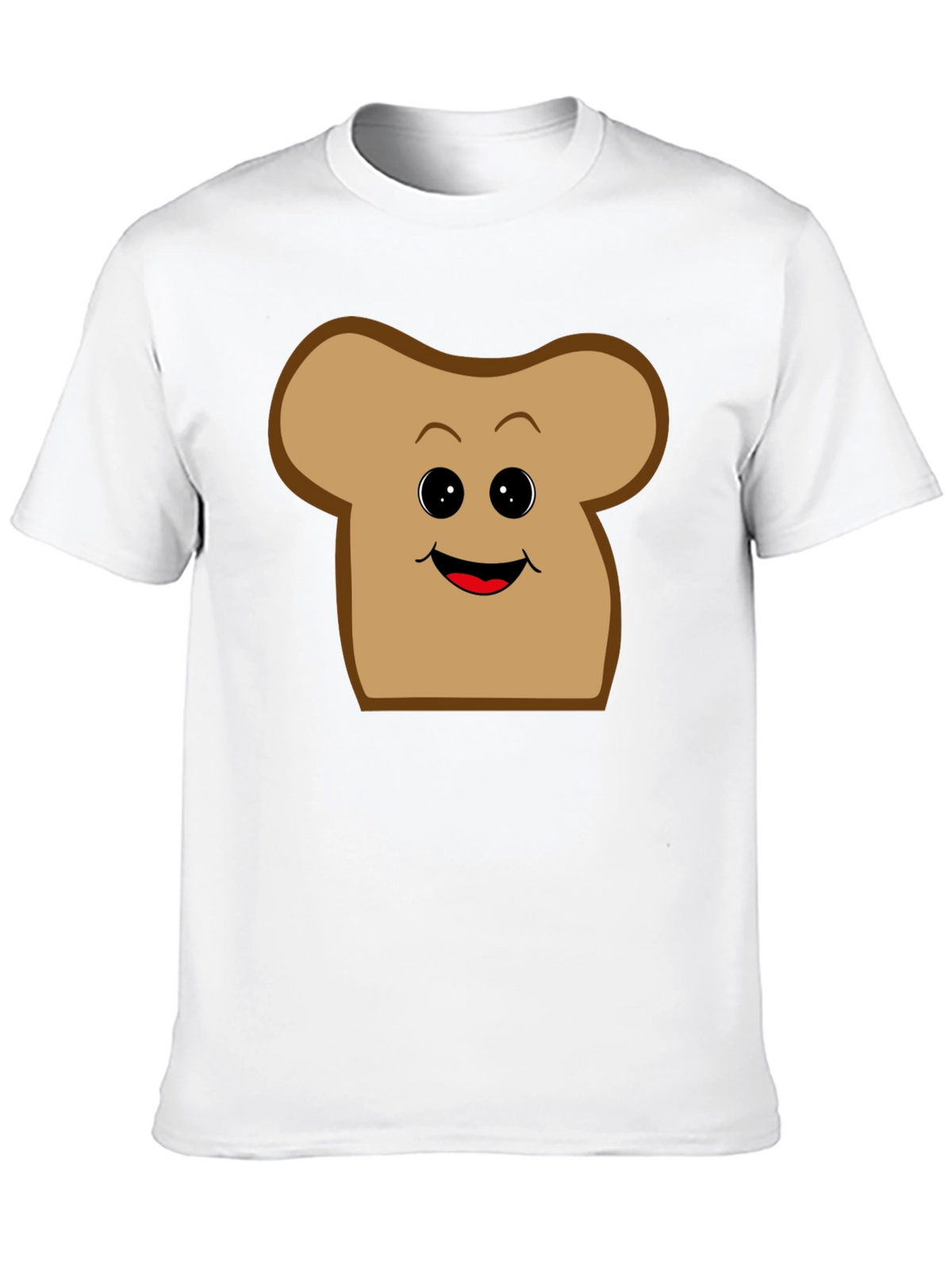 Toast Face Graphic T-Shirt