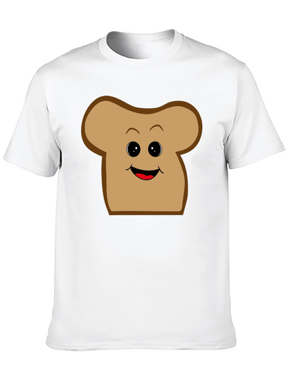 Toast Face Graphic T-Shirt