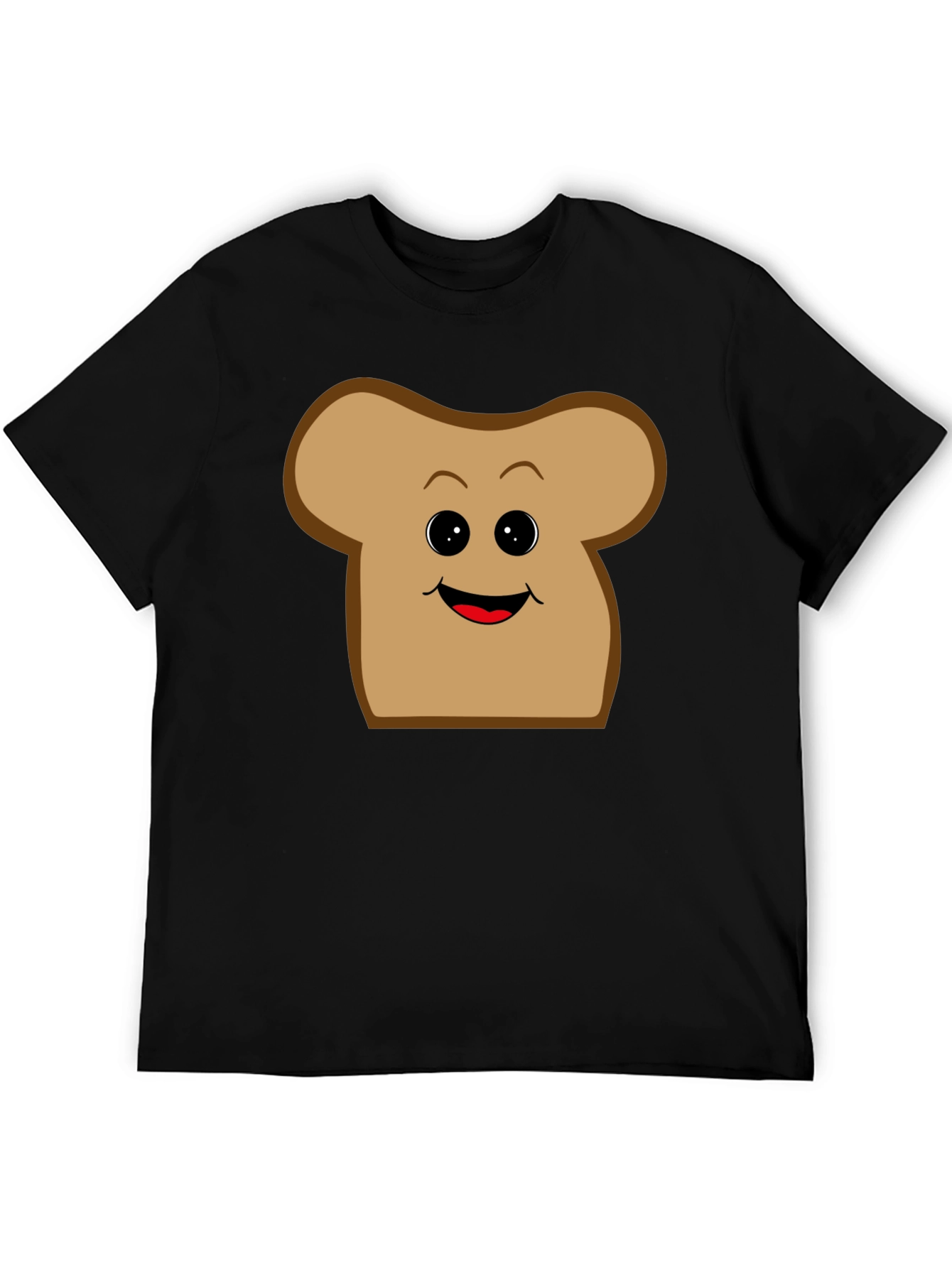 Toast Face Graphic T-Shirt