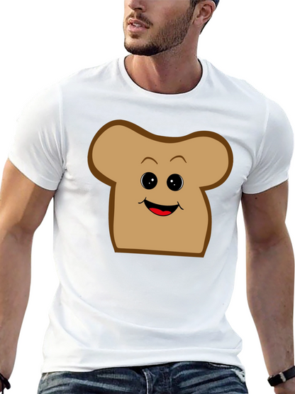 Toast Face Graphic T-Shirt