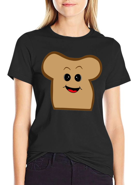 Toast Face Graphic T-Shirt