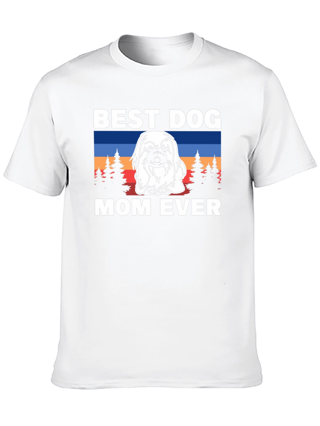 Best Dog Mom Ever T-Shirt - Cute Pekingese Design