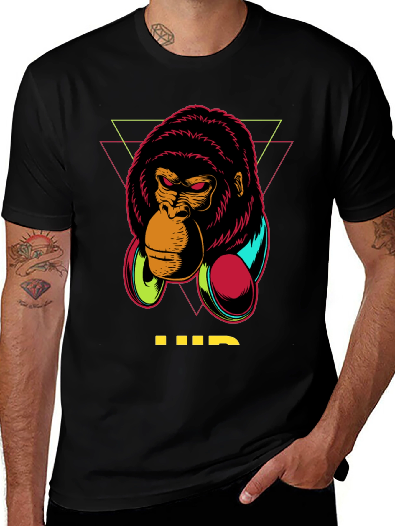 Gorilla Graphic Tee - Cool Urban Style