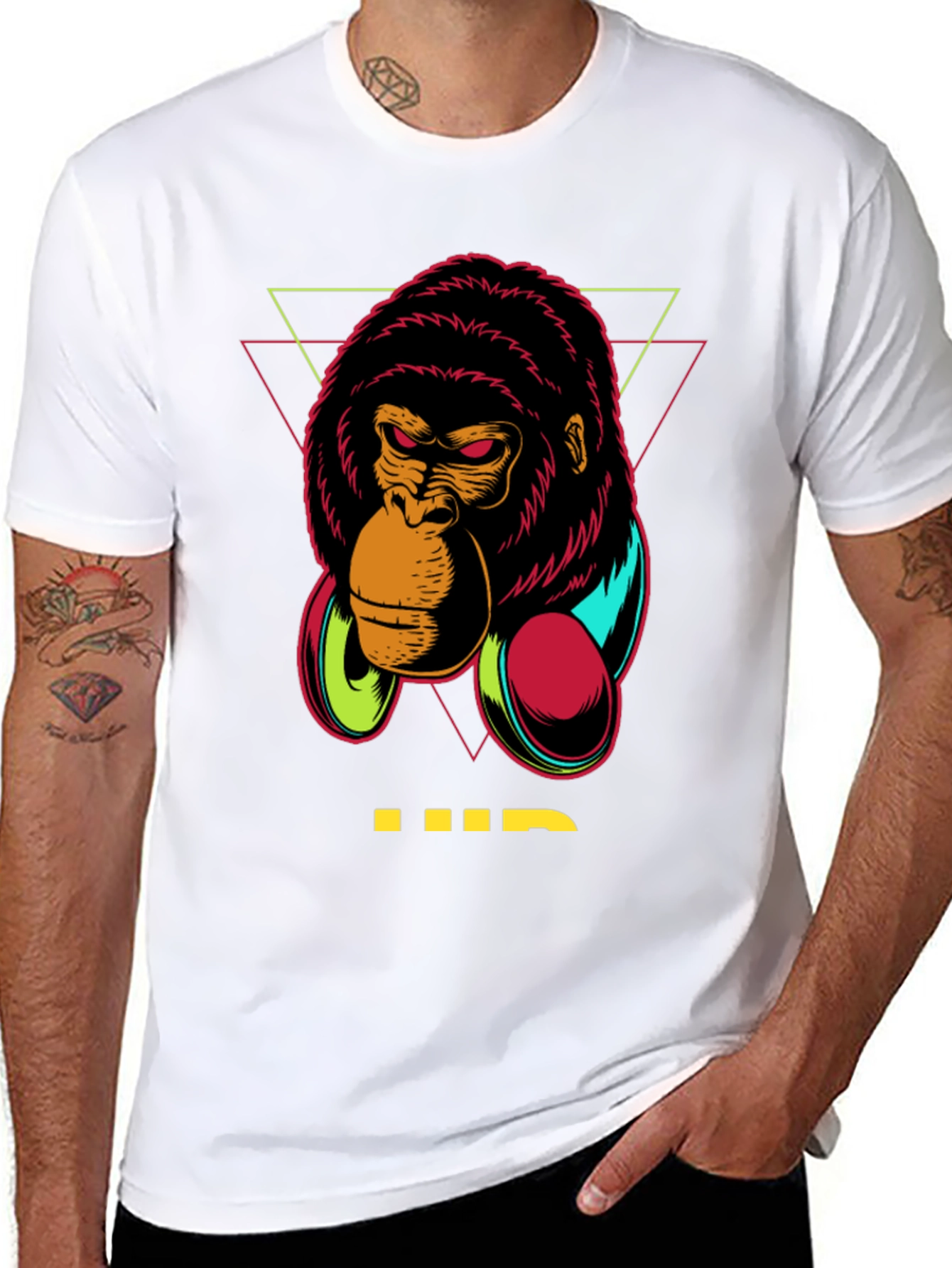 Gorilla Graphic Tee - Cool Urban Style