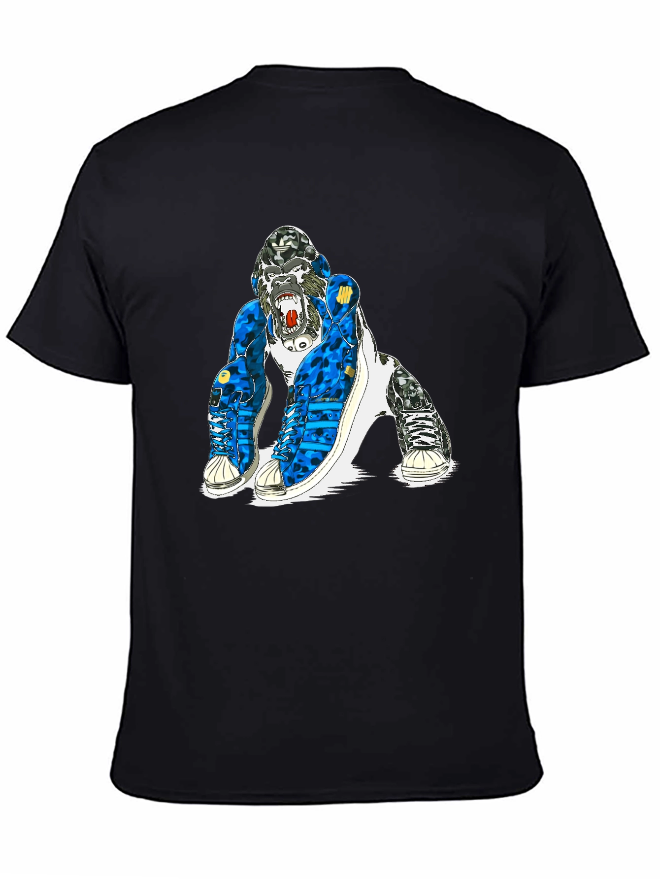 Gorilla Sneaker Graphic Tee - Bold & Unique Design