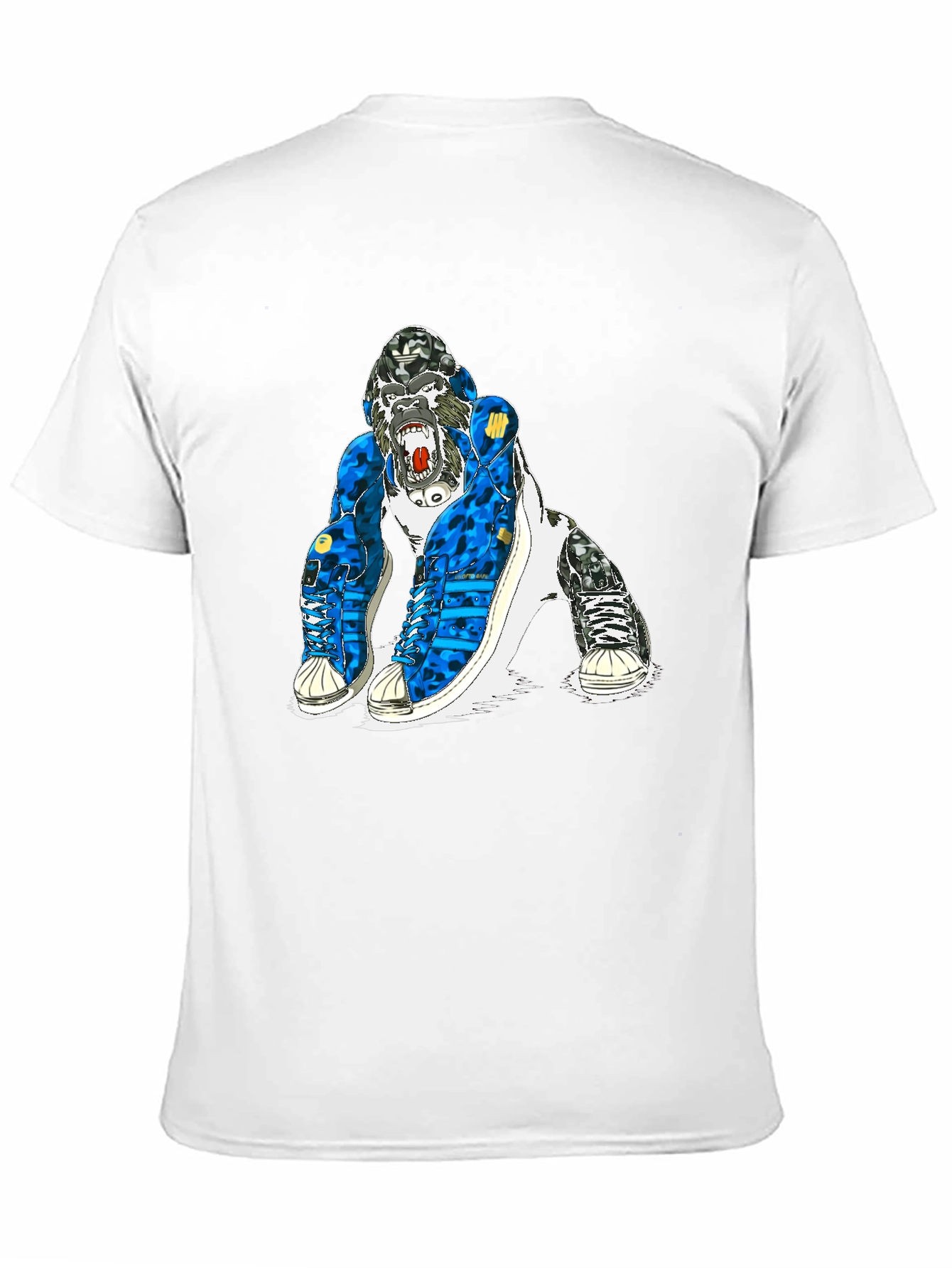 Gorilla Sneaker Graphic Tee - Bold & Unique Design