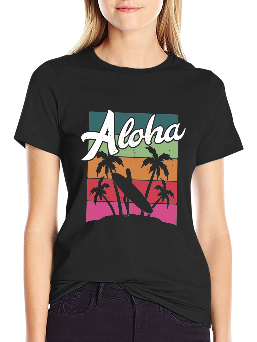 Aloha Beach T-Shirt - Tropical Vibes