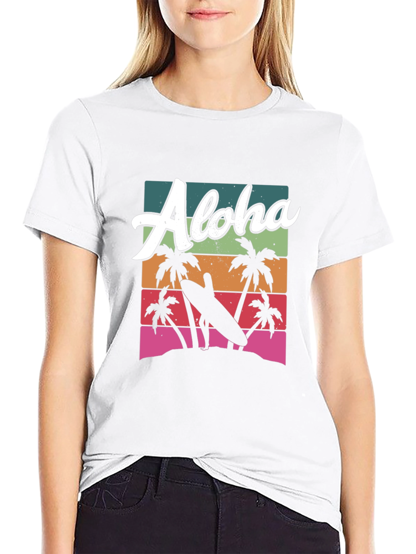 Aloha Beach T-Shirt - Tropical Vibes