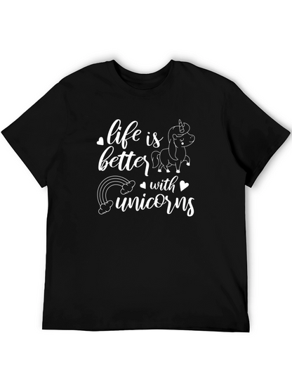 Life is Better with Unicorns T-Shirt
