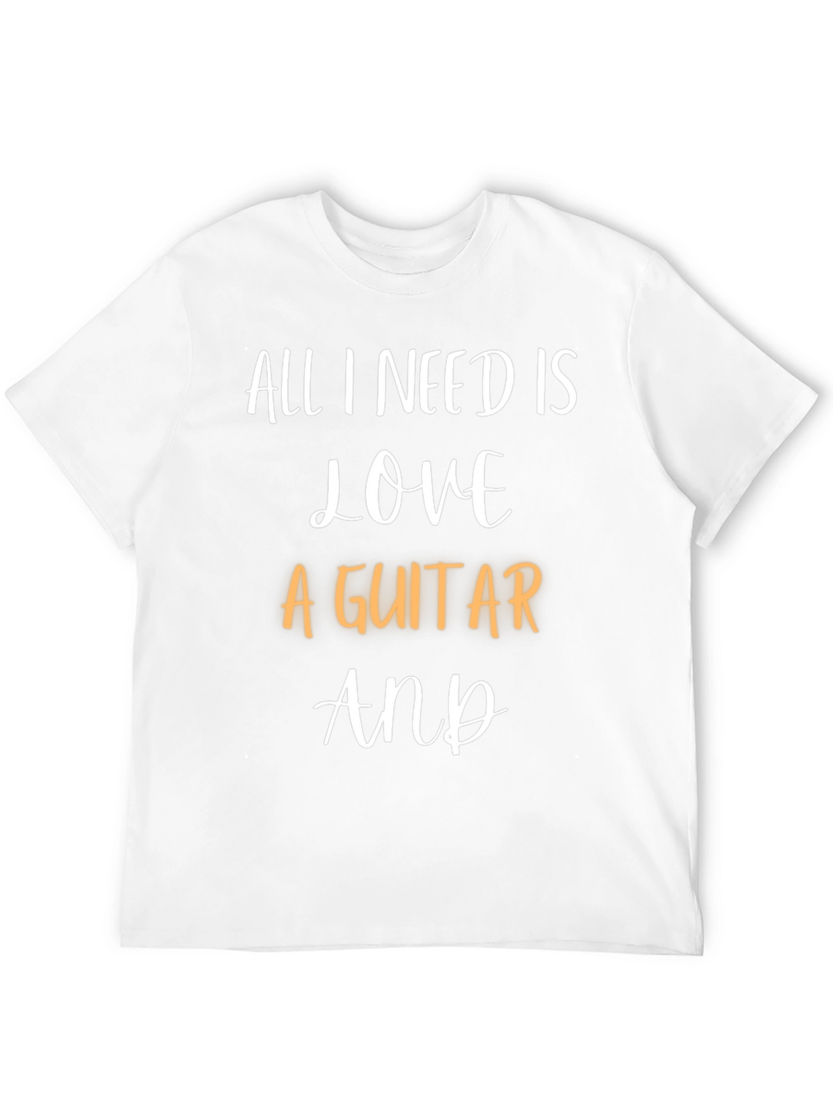 All I Need Is Love & A Guitar T-Shirt