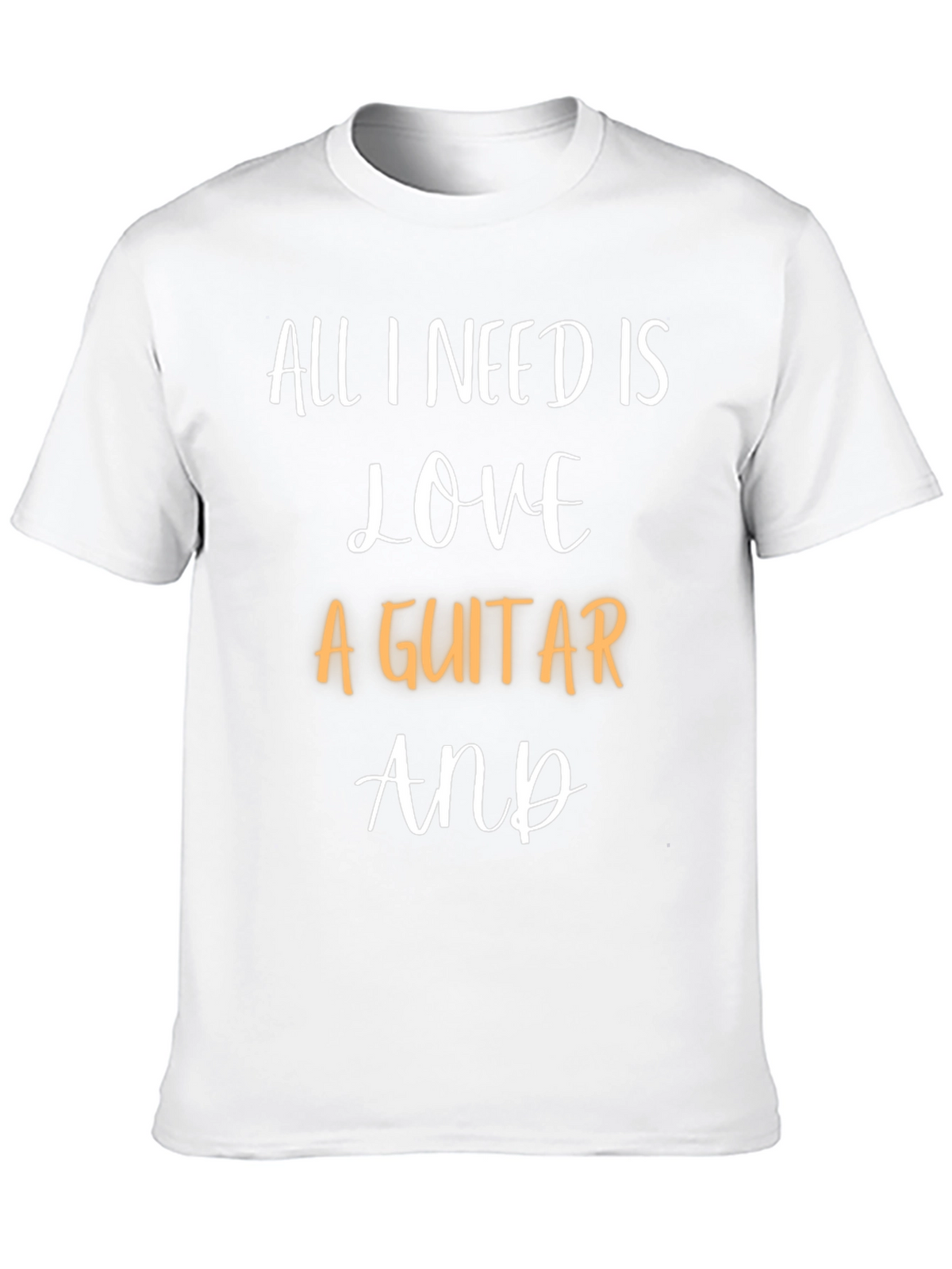 All I Need Is Love & A Guitar T-Shirt