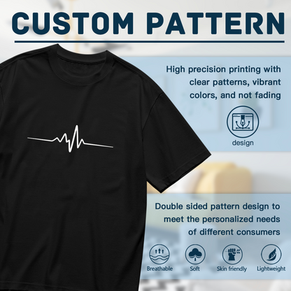 Sparkling Golden Rhinestone Butterfly Heart Tee