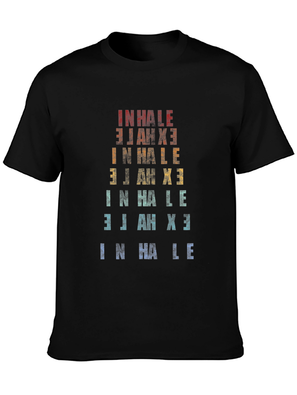 Inhale Exhale Graphic Tee - Breathe Easy