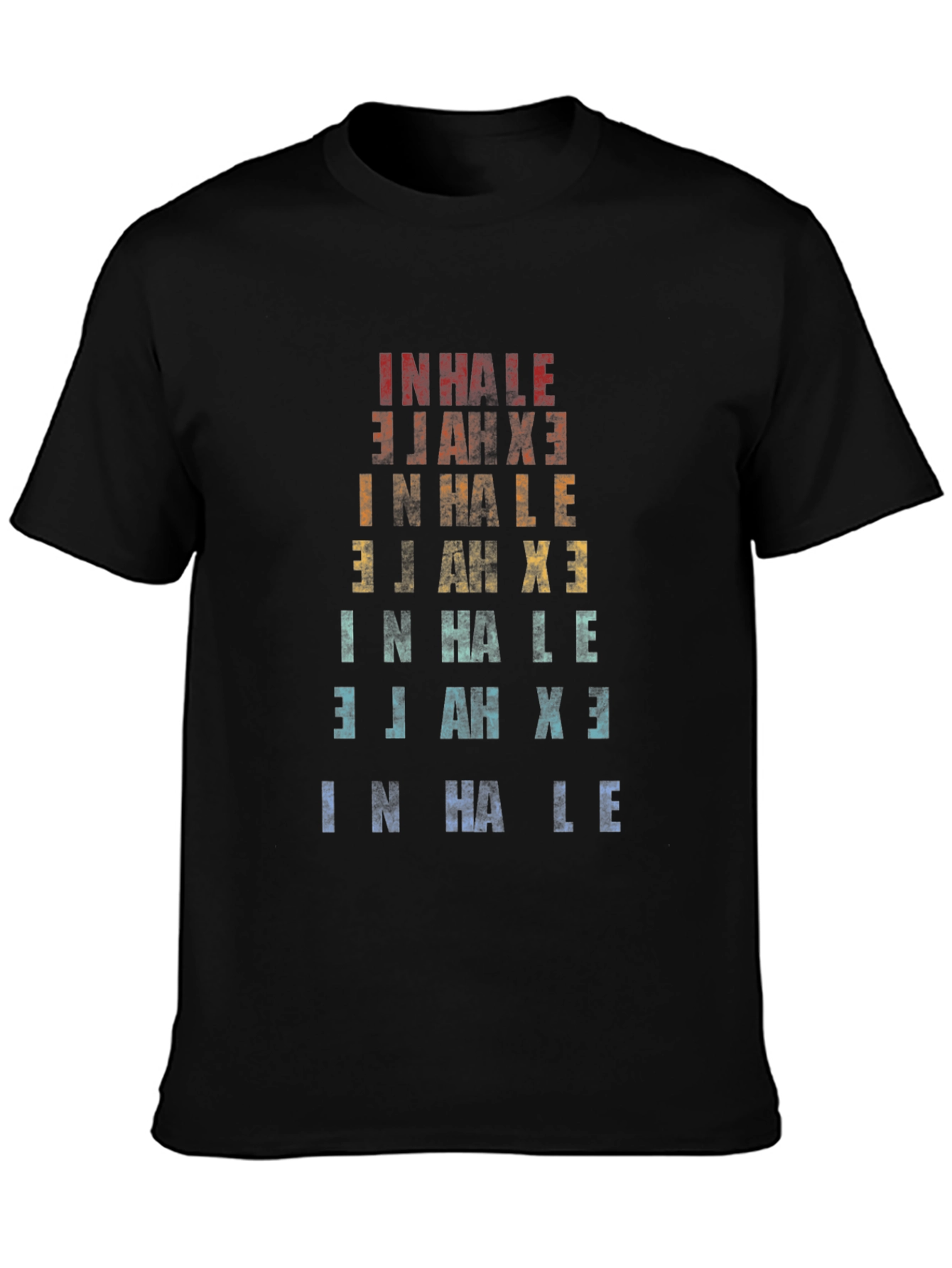 Inhale Exhale Graphic Tee - Breathe Easy