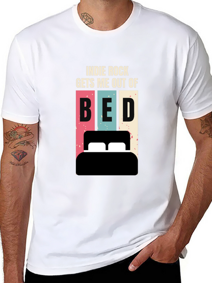 Indie Rock Gets Me Out of Bed T-Shirt