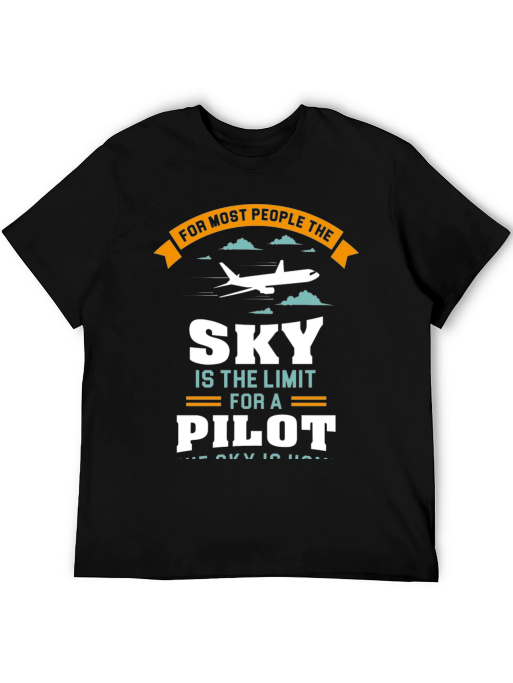 Pilot Sky Limit T-Shirt - Aviation Gift Tee
