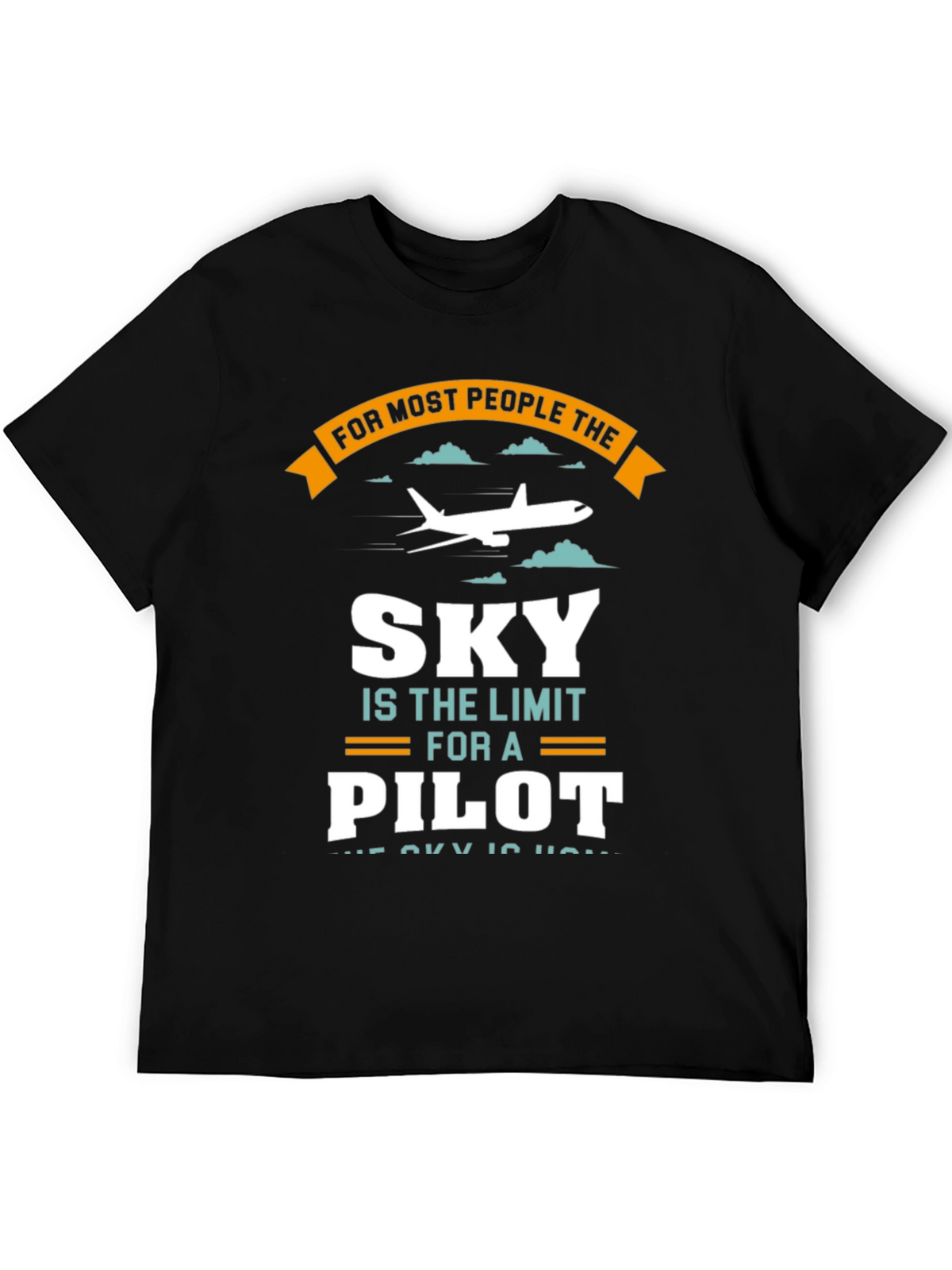 Pilot Sky Limit T-Shirt - Aviation Gift Tee