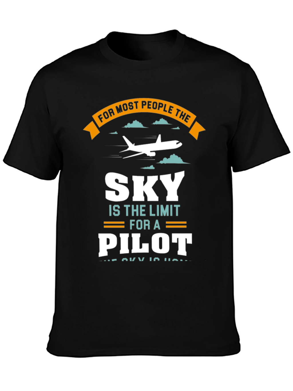 Pilot Sky Limit T-Shirt - Aviation Gift Tee