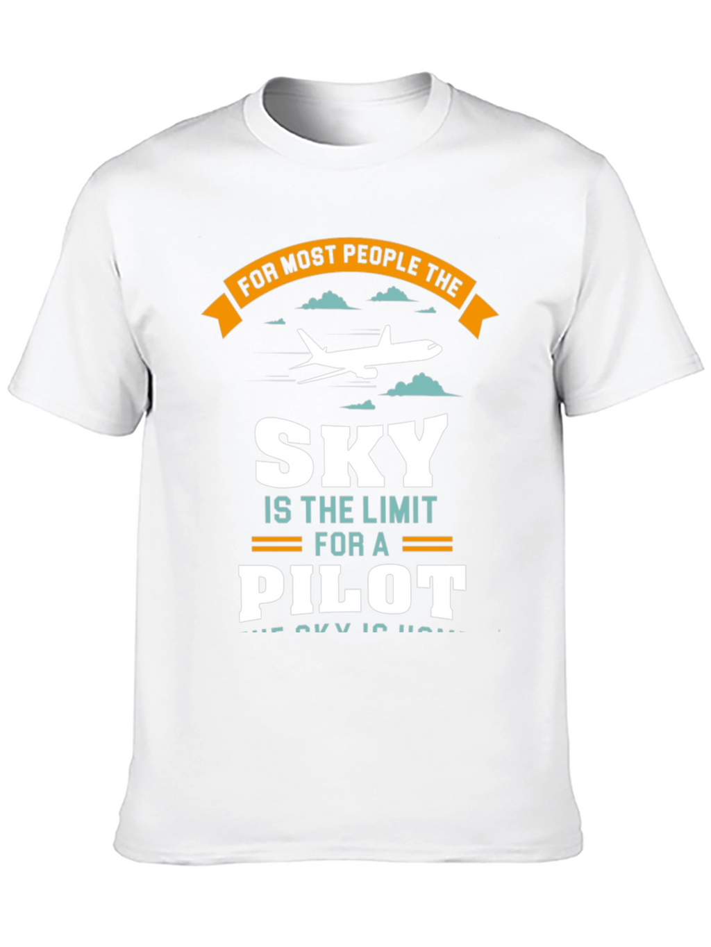 Pilot Sky Limit T-Shirt - Aviation Gift Tee