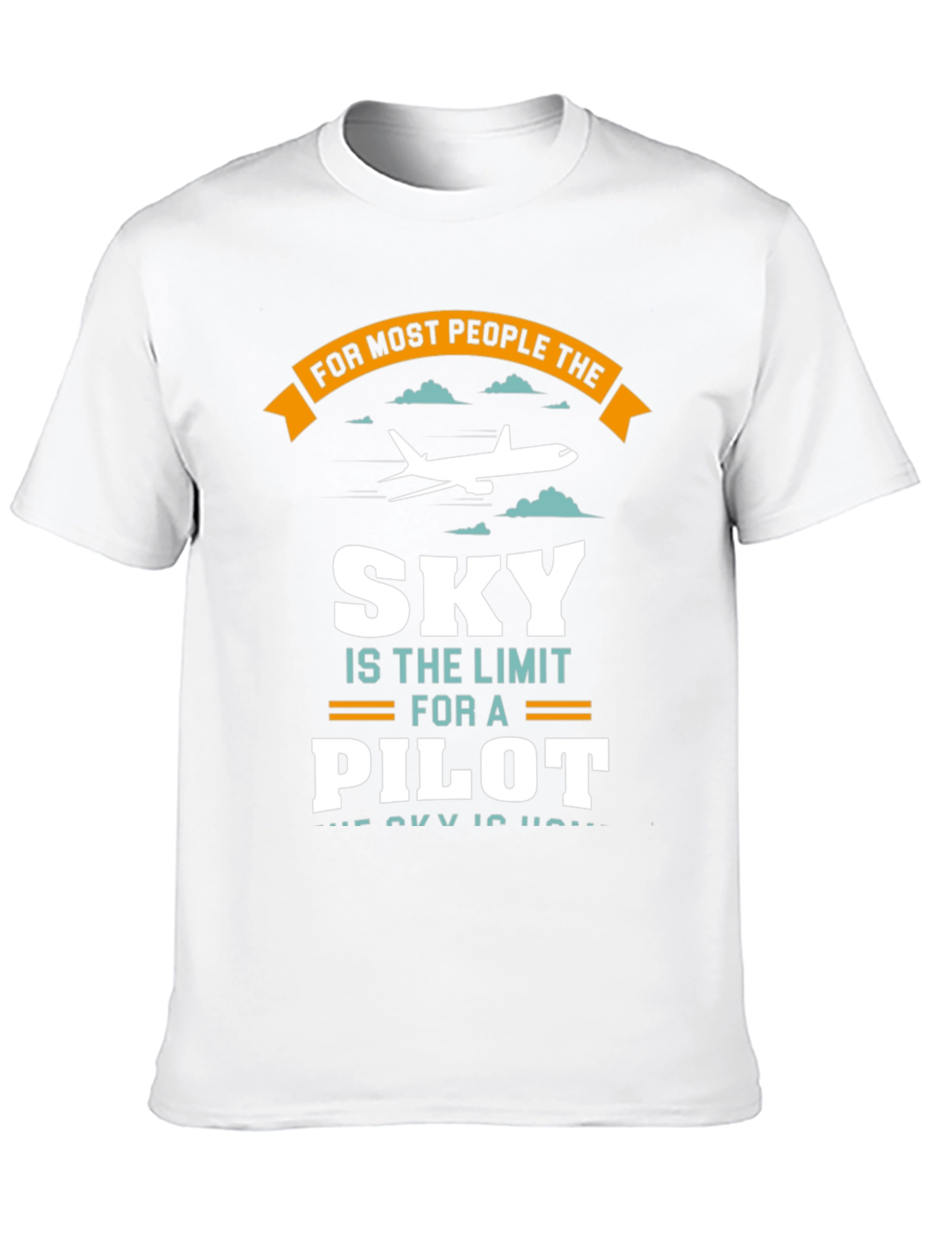 Pilot Sky Limit T-Shirt - Aviation Gift Tee