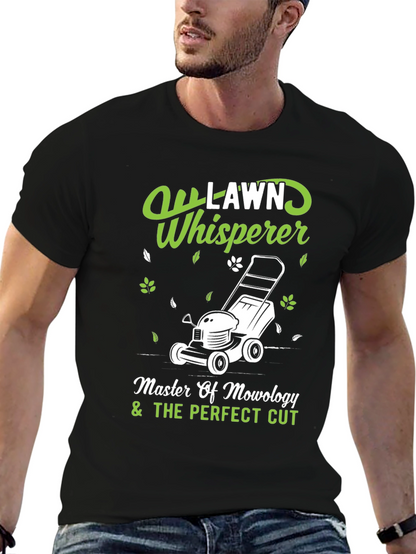 Lawn Whisperer T-Shirt - Perfect Cut Mowology Tee