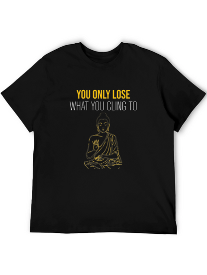 Buddha Quote Black T-Shirt