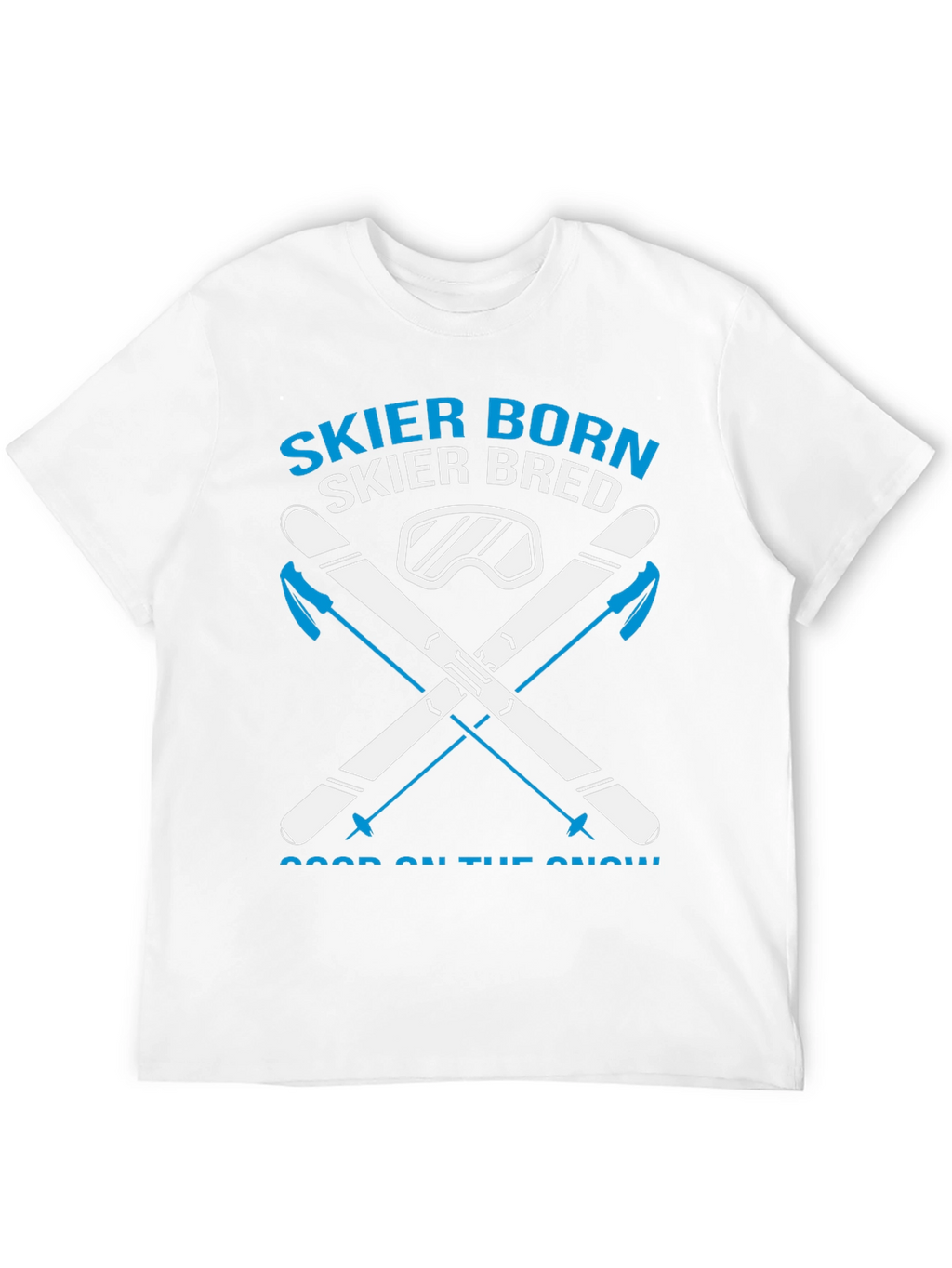 Skier Born Skier Bred Graphic Tee
