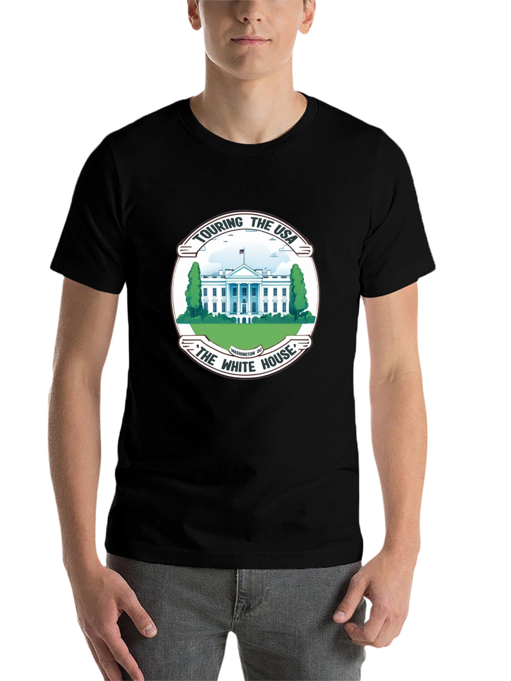 Touring the USA White House Graphic Tee